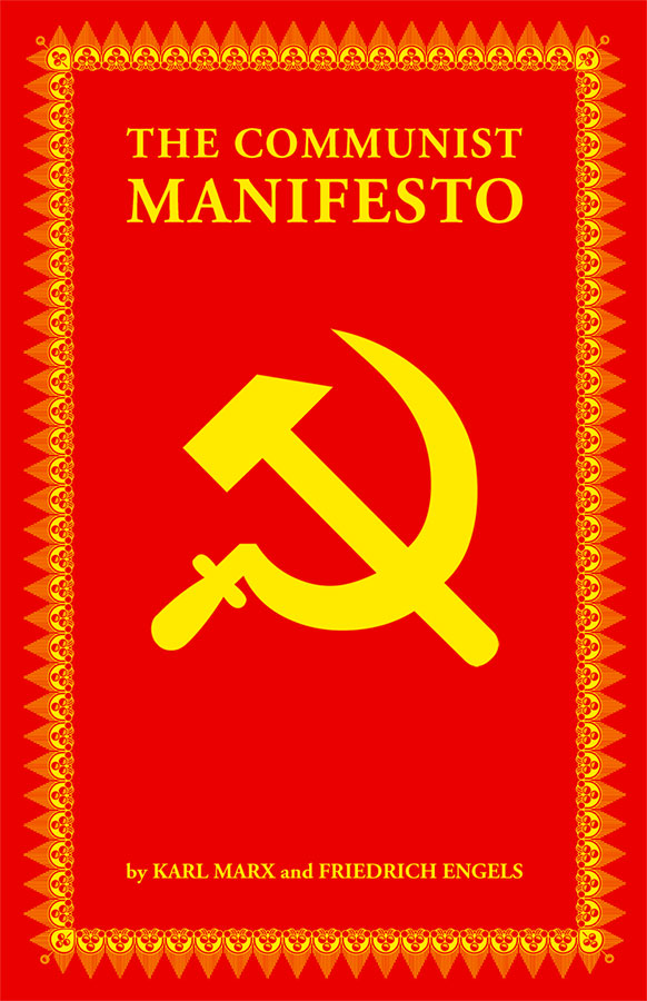 Book cover of The Communist Manifesto written by Karl Marx