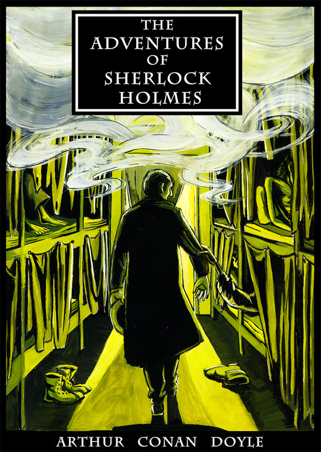 Book cover of The adventures of Sherlock Holmes written by Arthur Conan Doyle